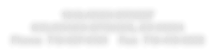 1040 ARCH STREET COLORADO SPRINGS, CO 80904 Phone:  719-357-5151    Fax:  719-418-0252